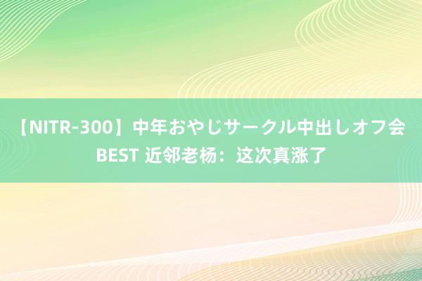 【NITR-300】中年おやじサークル中出しオフ会 BEST 近邻老杨:这次真涨了
