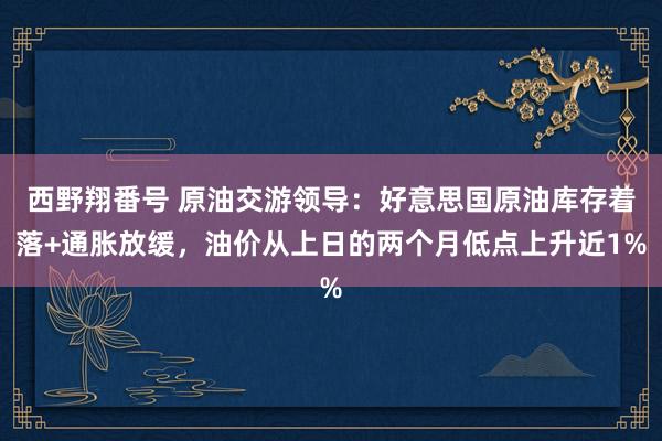 西野翔番号 原油交游领导:好意思国原油库存着落+通胀放缓,油价从上日的两个月低点上升近1%