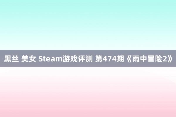 黑丝 美女 Steam游戏评测 第474期《雨中冒险2》